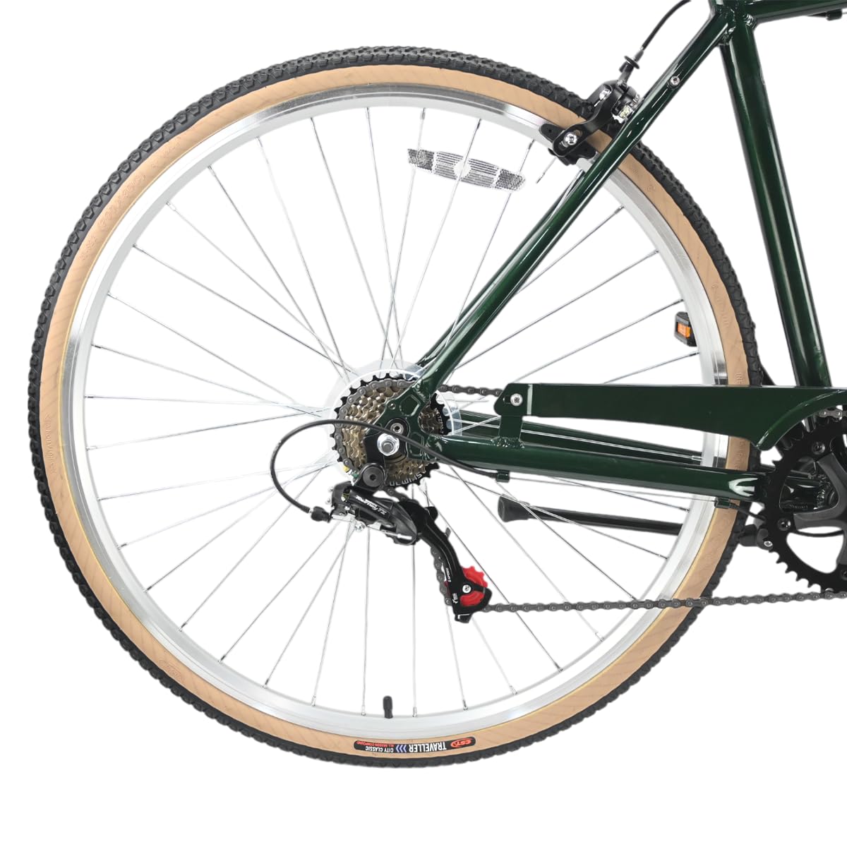 Amazon | 【クロスバイク】TRAVEL AIR FILE 自転車 軽量アルミフレーム